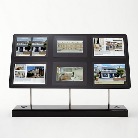 6 x A3 NextGen LED Light Pocket Display with Optional Digital Screens